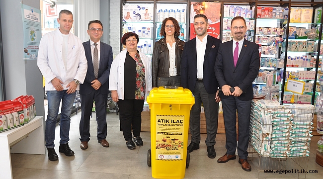 Menderes’te Atık İlaçlar Toplanıyor