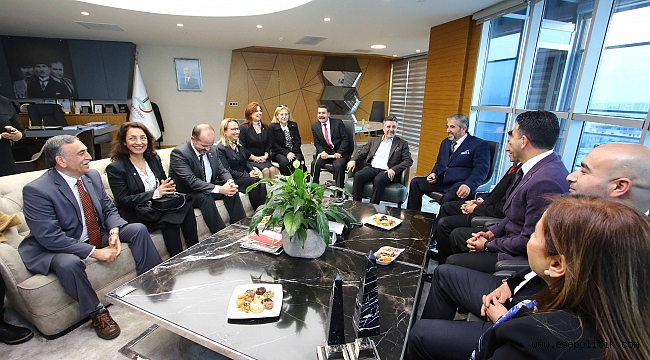 Susmuş ve ekibinden Başkan Sandal’a ziyaret