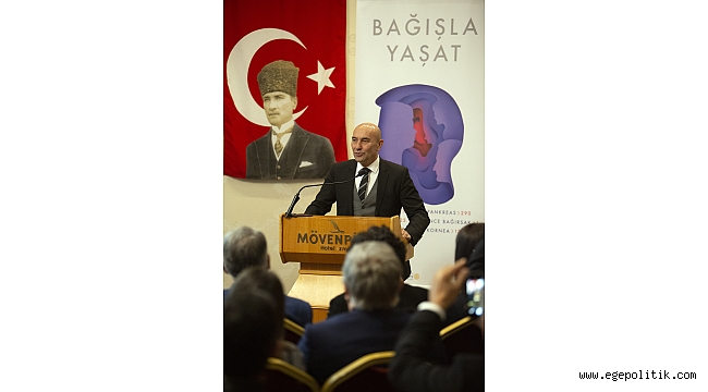 Tunç Soyer organ bağışı kampanyasına katıldı