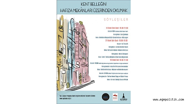 APİKAM'da hafıza mekânları konuşulacak