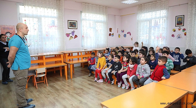 Bayraklı'da Çocuklara hayvan sevgisi semineri