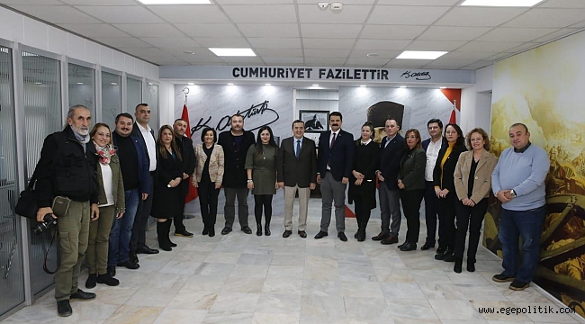 CHP Konak’tan Batur’a ziyaret