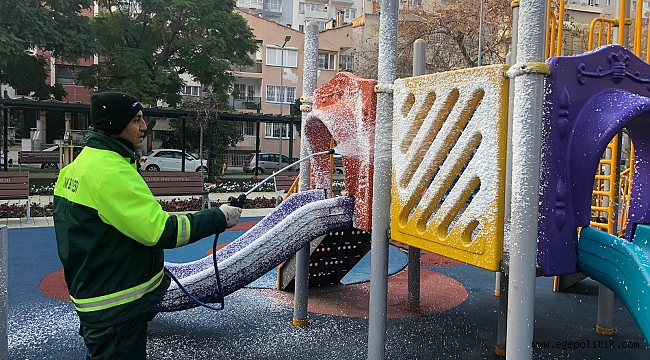 Konak’ta hijyenik ve sağlıklı parklar
