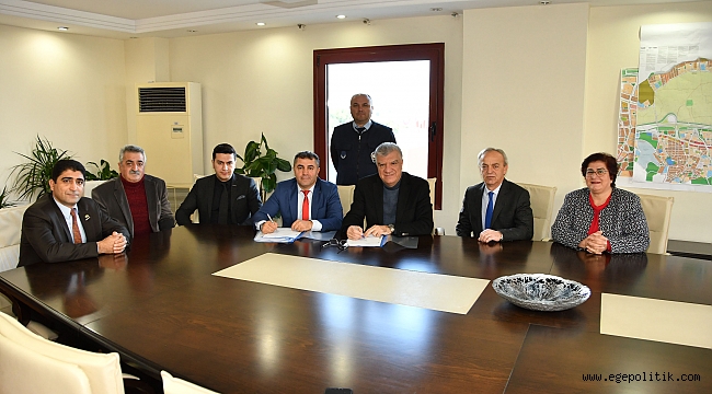 Narlıdere’de toplu sözleşme sevinci