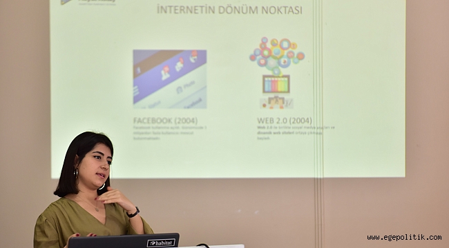 Bornova’nın üretici kadınları   dijtal pazarlama tekniklerini öğrendi