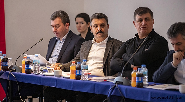 İzmir’in başkanları Menderes’te toplandı