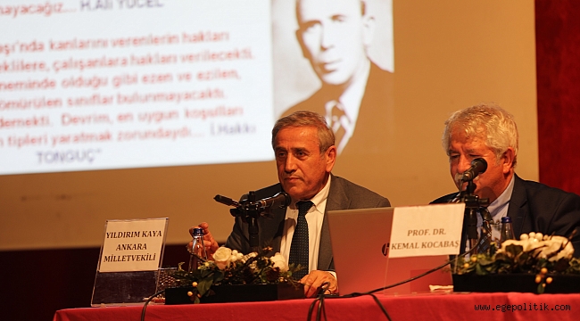 Köy Enstitülerinin kurucusu Hasan Âli Yücel Gaziemir’de anıldı