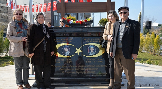 Menemen şehitlerini unutmadı