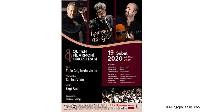 Olten Filarmoni Orkestrası ile ‘’İspanya’da Bir Gece’’
