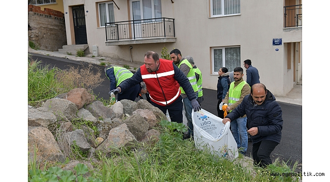 Çiğli' de Temizliğe Ara Vermek Yok