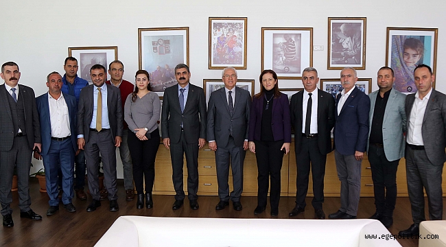 DİSK'ten Karabağlar Belediyesi'ne ziyaret