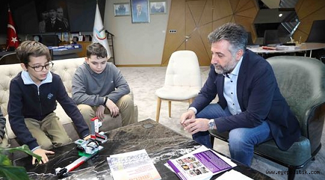 Genç mucitlerin 'Yaya geçidi projesi' Bayraklı'da hayata geçiyor