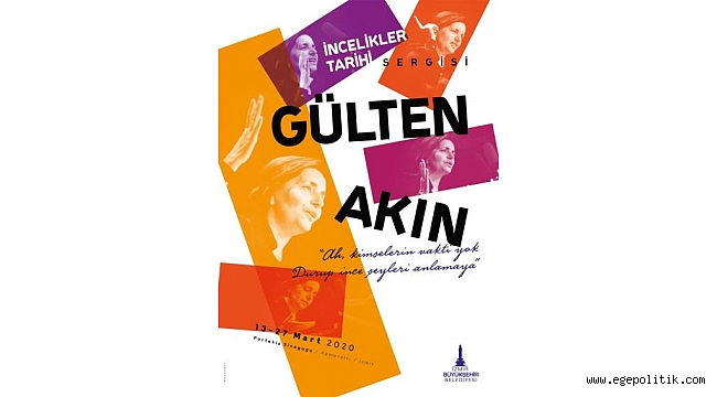 İzmir Gülten Akın’ı anıyor