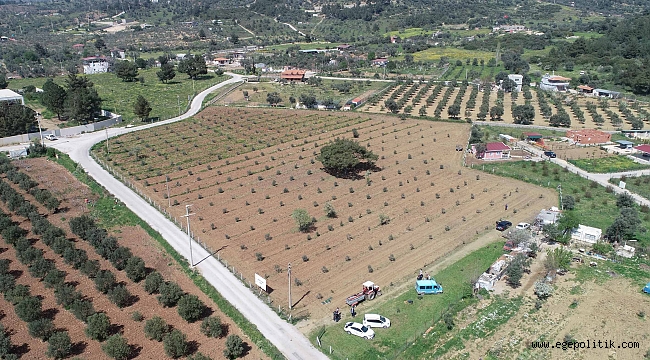 Başkan Kılıç’tan pandemide gıda önlemi: 16 dönümde 40 bin fide