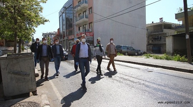 Başkan Sandal&#039;dan hafta sonu mesaisi