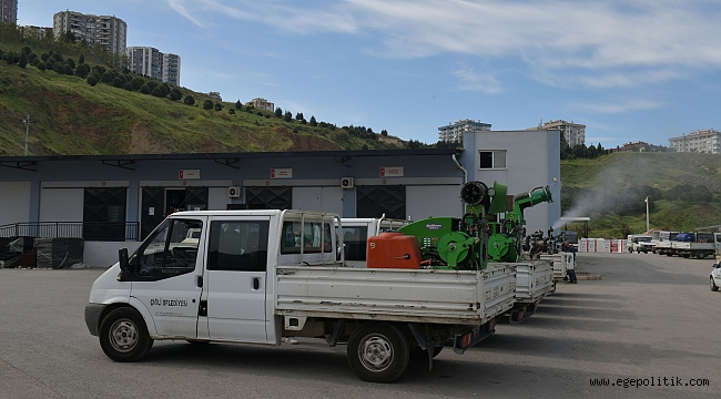 Çiğli Belediyesi Sivrisinekle Mücadeleye Hız Verdi