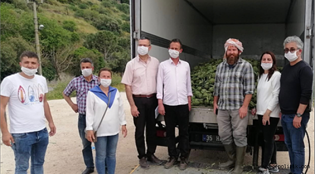 İzmir Büyükşehir Belediyesi salgında da üreticinin yanında