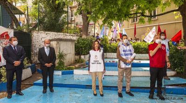 İzmir’de 114 yıl sonra aynı yerde 1 Mayıs kutlandı