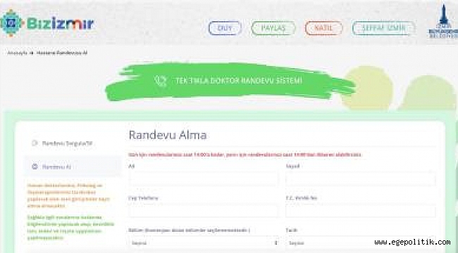 İzmir’de doktor danışma hattı devrede