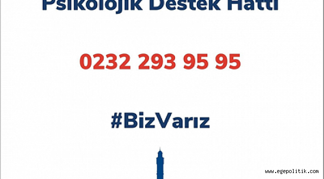 İzmir’de psikolojik destek hattı devrede