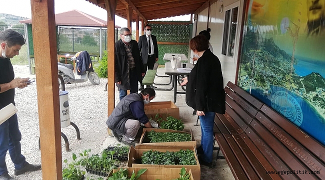 Karaburun'da ekilmeyen tek karış toprak kalmayacak