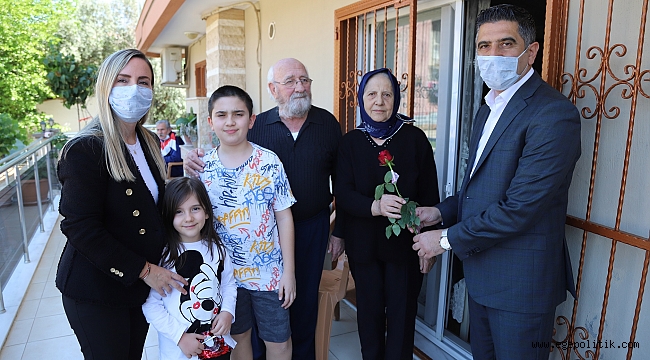 Başkan Kayalar’dan Annelere Sürpriz Ziyaret