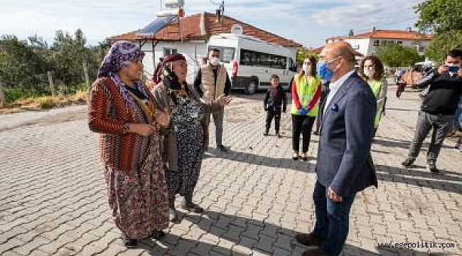 Başkan Soyer Kınık’ı ziyaret etti