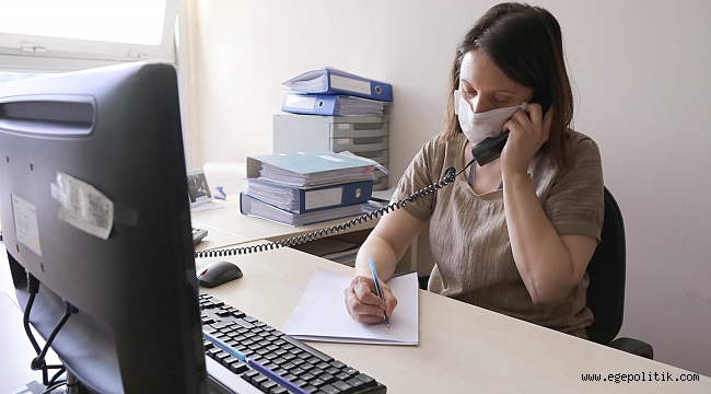 Bayraklı Belediyesi, bir “telefonla” vatandaşın yanında