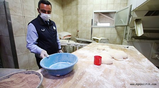 Bayraklı zabıtasından fırın ve market denetimi