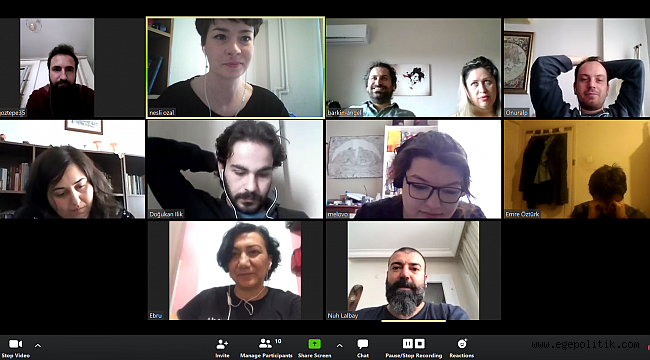 Bornova Belediyesi Film Ofisi&#039;nde   on-line çalışma dönemi