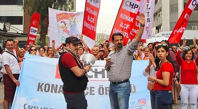 CHP KONAK İLÇE BAŞKANI ÇAĞRI GRUŞÇU’NUN  1 MAYIS EMEK VE DAYANIŞMA GÜNÜ HAKKINDAKİ AÇIKLAMASI