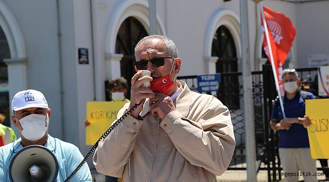 CHP’li Sertel’den TCDD eylemine destek