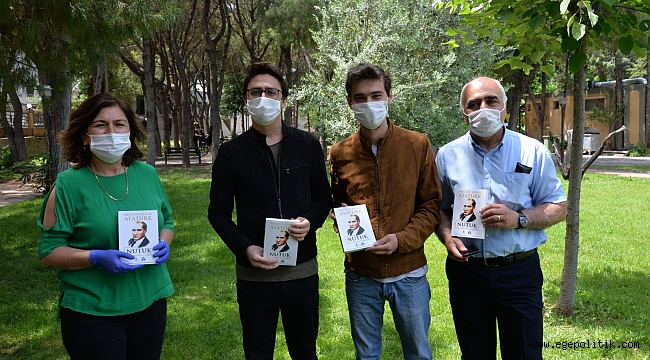 Dilek Aksoy’dan gençlere anlamlı hediye