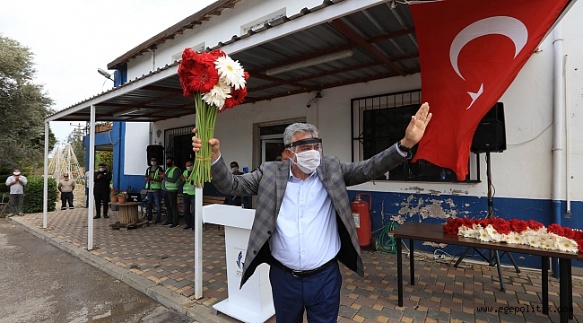 Güzelbahçe’de Farklı ‘1 Mayıs’ töreni