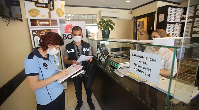 Karabağlar Belediyesi’nden bayram öncesi denetim