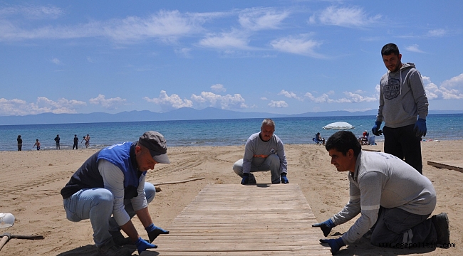 Menderes Sahilleri Yeni Düzene Hazır