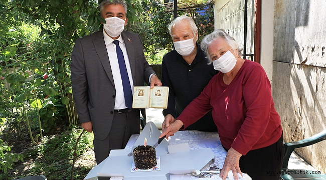 Mutluluklarını Başkan İnceyle Paylaştılar