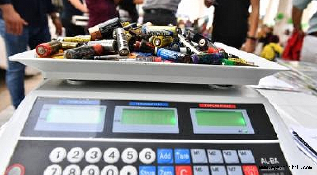 Atık Pillerin Toplanması kampanyası başladı