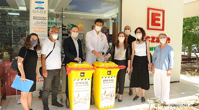 Balçova’da Atık İlaçlar çevreye zarar vermeyecek