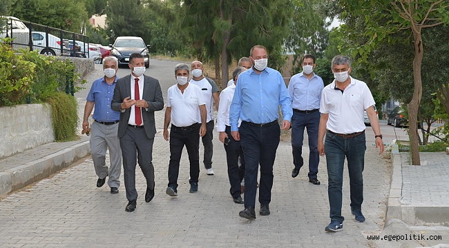 BAŞKAN UTKU GÜMRÜKÇÜ YENİDEN ŞAFAK MESAİSİNDE