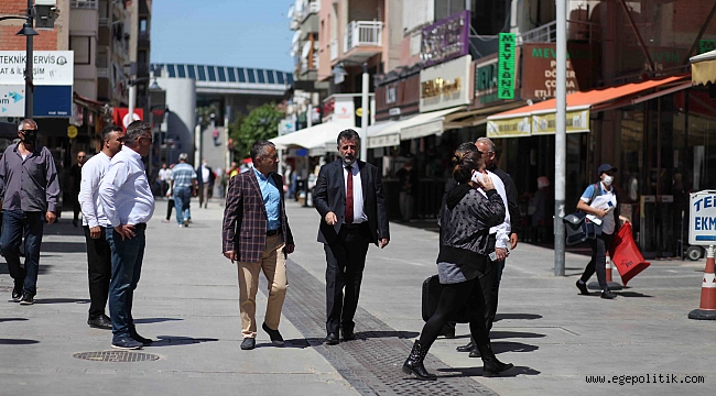 Bayraklı Sevgi Yolu’na yağmur suyu kanalı