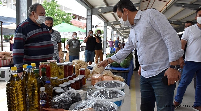 Dikili İkinci Sebze ve Meyve Pazar Yerine Kavuştu