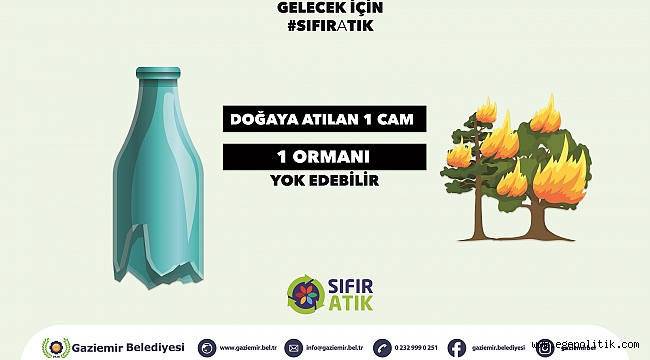 Gaziemir Belediyesi çevre sorunlarına dikkat çekti