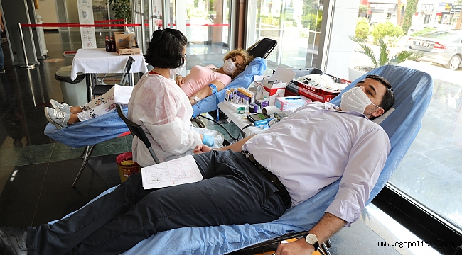 Gaziemirliler kan bağışladı, umut oldu