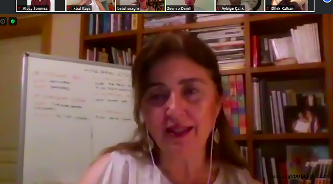 İZİKAD eğitimci ve yazar Zeynep Dereli’yi ağırladı