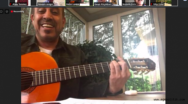 İZSİAD online olarak Haluk Levent’i ağırladı