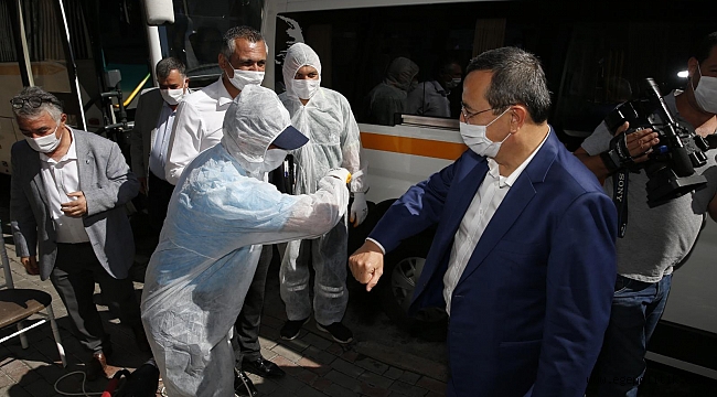 Konak'ta Esnafa desteğe  devam