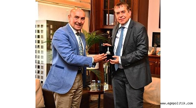 Slovenya Ankara Büyükelçisi Soyer'i ziyaret etti