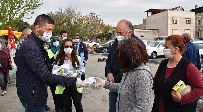 BAŞKAN GÜRBÜZ, BELEDİYE ÇALIŞANLARINA TEŞEKKÜR ETTİ