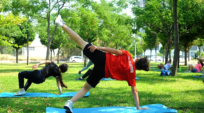 Çiğli’de Sosyal Mesafeli Taekwondo Antrenmanı